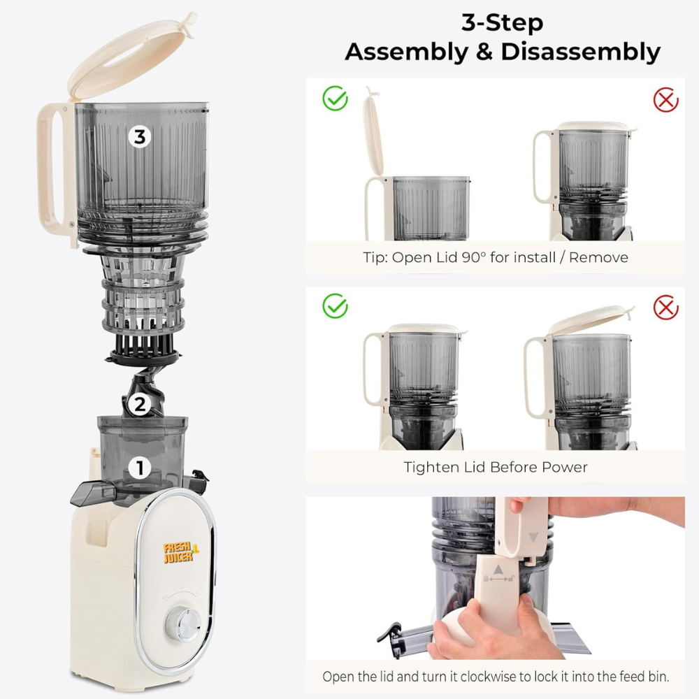 Electric Cold Press Juicer™